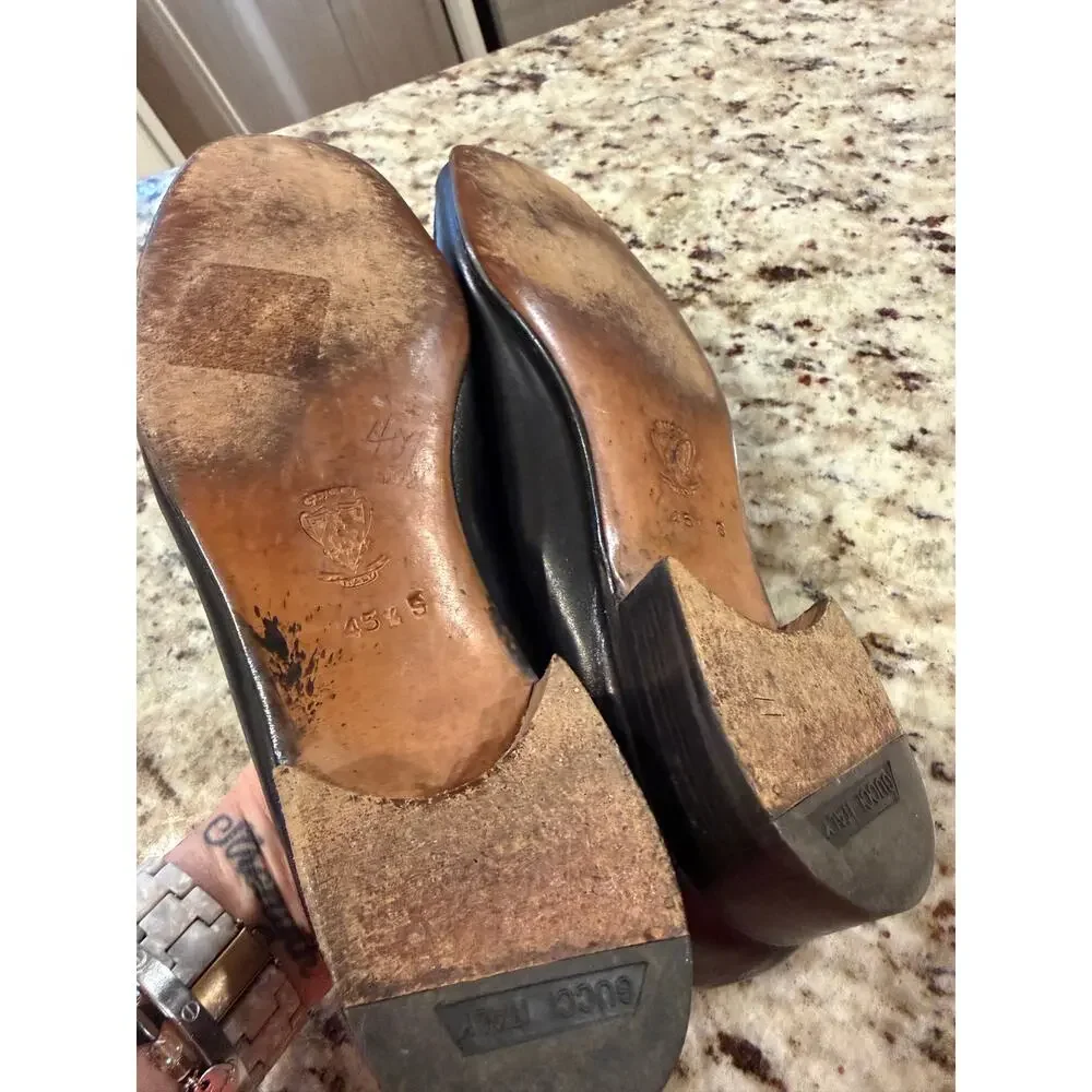 1980's Gucci Jordaan Horsebit Loafers